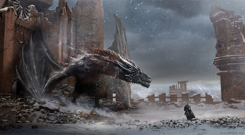 Illustration for article titled Some Of The Art Behind Game Of Thrones: The Final Season